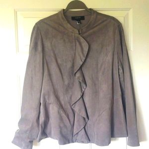 Alfani Faux Suede Jacket